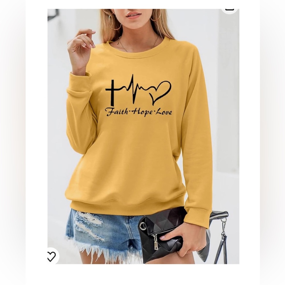Women’s Faith Sweater (NWOT)